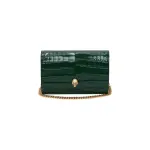 Women's Small Skull Bag in Emerald