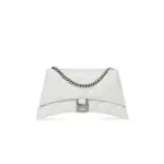 Women's Crush Xs Chain Bag Quilted In Optic White