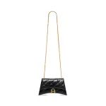 Women's Crush Xs Chain Bag Quilted In Black