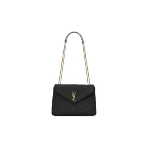 Loulou Small In Quilted Leather