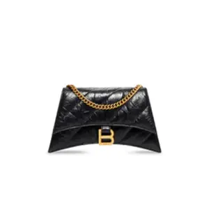 Women's Crush Xs Chain Bag Quilted In Black