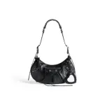 Women's Le Cagole Small Shoulder Bag In Black