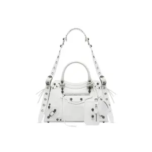 Women's Neo Cagole City Small Handbag In Optic White