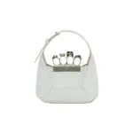 Women's The Jewelled Hobo Mini Bag in Ivory