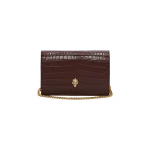 Women's Small Skull Bag in Red