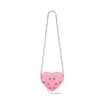 Women's Le Cagole Heart Mini Bag In Pink