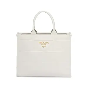 Medium Leather Prada Symbole Bag With Topstitching