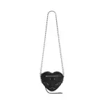 Women's Le Cagole Heart Mini Bag In Black