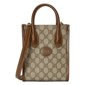 Mini Tote Bag With Interlocking G