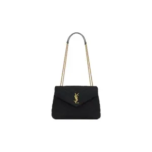 Loulou Small In Quilted Tweed