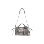 Women's Neo Cagole Xs Handbag With Rhinestones In Silver
