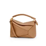 Small Puzzle Bag In Soft Grained Calfskin