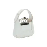 Women's The Jewelled Hobo Mini Bag in Ivory