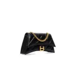 Women's Crush Xs Chain Bag Quilted In Black