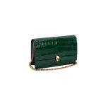Women's Small Skull Bag in Emerald