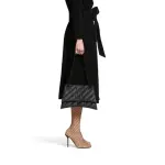 Women's Crush Medium Chain Bag Quilted in Black