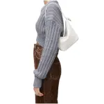 Mini Hammock Hobo Bag In Classic Calfskin