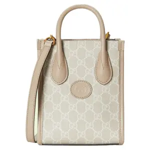 Mini Tote Bag With Interlocking G