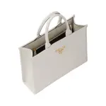 Medium Leather Prada Symbole Bag With Topstitching