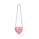 Women's Le Cagole Heart Mini Bag In Pink