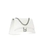 Women's Crush Xs Chain Bag Quilted In Optic White