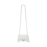 Women's Crush Xs Chain Bag Quilted In Optic White