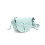 Mini Gate Dual Bag In Soft Calfskin And Jacquard