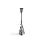 Women's Le Cagole XS Shoulder Bag Metallized In Silver