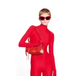 Women's Le Cagole Xs Shoulder Bag In Red