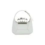 Women's The Jewelled Hobo Mini Bag in Ivory