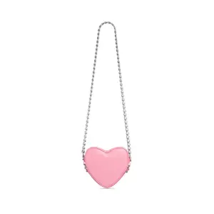 Women's Le Cagole Heart Mini Bag In Pink