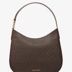 Kensington Large Signature Logo Hobo Shoulder Bag