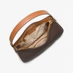 Kensington Large Signature Logo Hobo Shoulder Bag