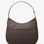 Kensington Large Signature Logo Hobo Shoulder Bag