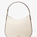 Kensington Large Signature Logo Hobo Shoulder Bag
