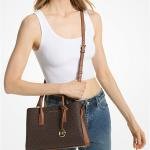 Ruthie Small Signature Logo Satchel