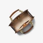 Cynthia Small Signature Logo Satchel