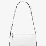 Empire Medium Leather Chain-Link Pochette