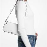 Empire Medium Leather Chain-Link Pochette