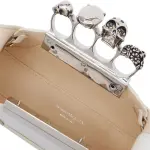 Women's The Jewelled Hobo Mini Bag in Ivory