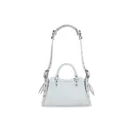 Women's Neo Cagole Xs Handbag Denim With Rhinestones In Light Blue