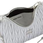 Matelassé nappa leather shoulder bag