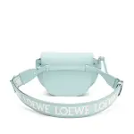 Mini Gate Dual Bag In Soft Calfskin And Jacquard