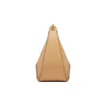 Small VLogo Moon Hobo Bag In Leather With Chain
