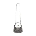 Women's The Jewelled Hobo Mini Bag in Black