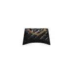 Women's Crush Small Chain Bag Quilted in Black
