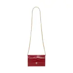 Women's Small Skull Bag in Deep Red