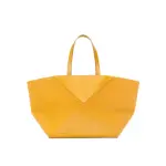 XL Puzzle Fold Tote In Shiny Calfskin