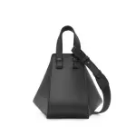 Compact Hammock Bag In Satin Calfskin