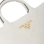 Medium Leather Prada Symbole Bag With Topstitching